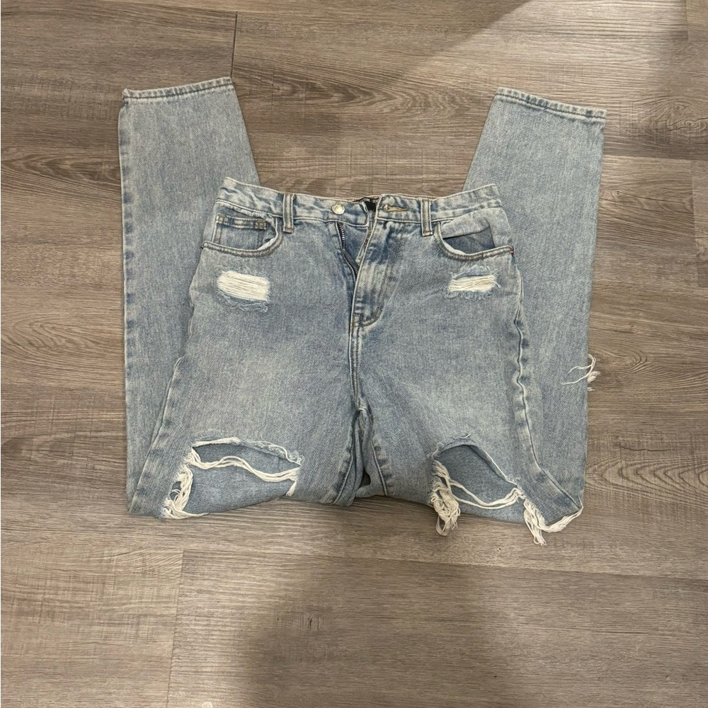 PrettyLittleThing Denim Light Blue Jeans